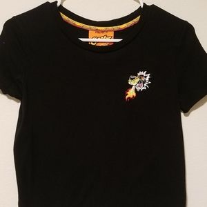 Hot cheetos crop top size S